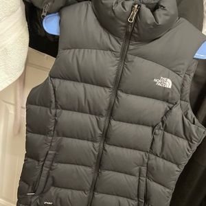 North face puffer vest